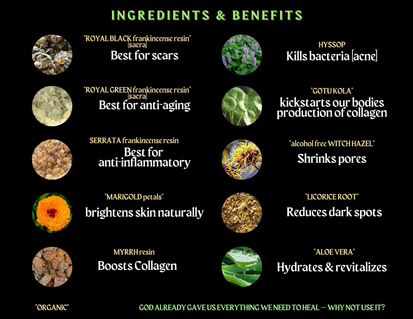 Biblical Botanical Spray | Anti-Acne • Anti-Aging