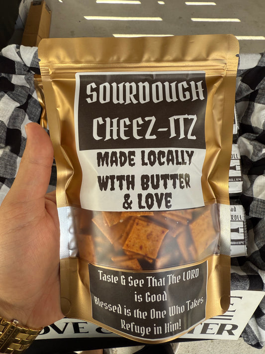 Sourdough Cheez-Itz